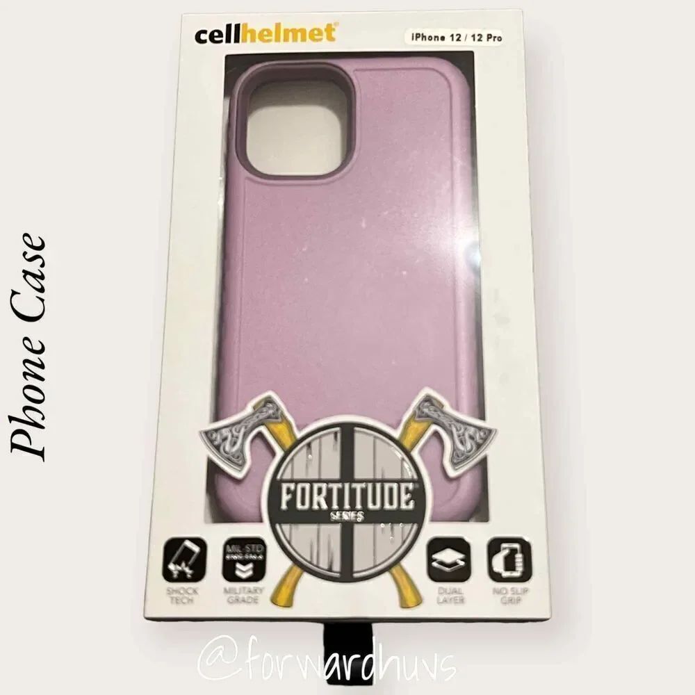 Cellhelmet Fortitude Series for iPhone 12 / 12 Pro Lilac - NEW